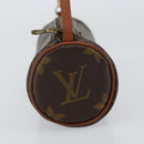 LOUIS VUITTON Monogram Papillon Pouch LV Auth 142766-4