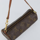 LOUIS VUITTON Monogram Papillon Pouch LV Auth 142766-6