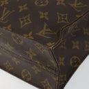 LOUIS VUITTON Monogram Sac Plat Hand Bag M51140 LV Auth 142770-9