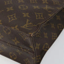 LOUIS VUITTON Monogram Sac Plat Hand Bag M51140 LV Auth 142770-15