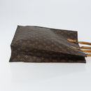 LOUIS VUITTON Monogram Sac Plat Hand Bag M51140 LV Auth 142770-3