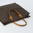 LOUIS VUITTON Monogram Sac Plat Hand Bag M51140 LV Auth 142770-6