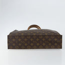 LOUIS VUITTON Monogram Sac Plat Hand Bag M51140 LV Auth 142770-5