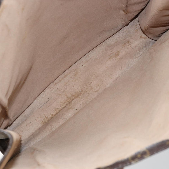 LOUIS VUITTON Monogram Sac Plat Hand Bag M51140 LV Auth 142771