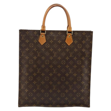LOUIS VUITTON Monogram Sac Plat Hand Bag M51140 LV Auth 142771 - 0