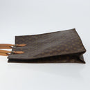 LOUIS VUITTON Monogram Sac Plat Hand Bag M51140 LV Auth 142771-4