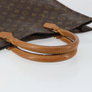 LOUIS VUITTON Monogram Sac Plat Hand Bag M51140 LV Auth 142771-7