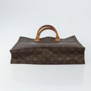 LOUIS VUITTON Monogram Sac Plat Hand Bag M51140 LV Auth 142771-5