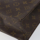LOUIS VUITTON Monogram Sac Plat Hand Bag M51140 LV Auth 142772-15