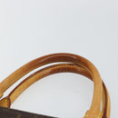 LOUIS VUITTON Monogram Sac Plat Hand Bag M51140 LV Auth 142772-8