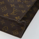 LOUIS VUITTON Monogram Sac Plat Handtasche M51140 LV Auth 142773-9