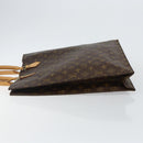 LOUIS VUITTON Monogram Sac Plat Handtasche M51140 LV Auth 142773-4
