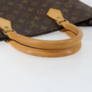 LOUIS VUITTON Monogram Sac Plat Hand Bag M51140 LV Auth 142773-7