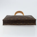 LOUIS VUITTON Monogram Sac Plat Hand Bag M51140 LV Auth 142773-5