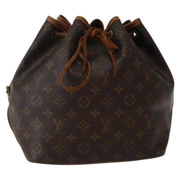 LOUIS VUITTON Monogram Petit Noe Shoulder Bag M42226 LV Auth 142774