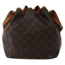 LOUIS VUITTON Monogram Petit Noe Shoulder Bag M42226 LV Auth 142774-2
