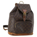 LOUIS VUITTON Monogram Montsouris GM Backpack M51135 LV Auth 142777-1