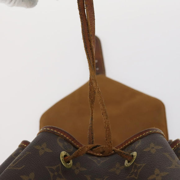 LOUIS VUITTON Monogram Montsouris GM Backpack M51135 LV Auth 142777