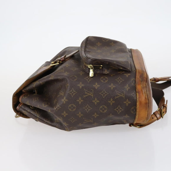 LOUIS VUITTON Monogram Montsouris GM Backpack M51135 LV Auth 142777