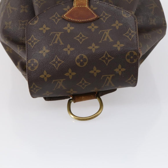 LOUIS VUITTON Monogram Montsouris GM Backpack M51135 LV Auth 142777