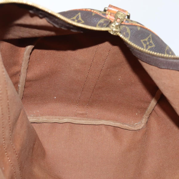 LOUIS VUITTON Monogram Keepall Bandouliere 50 Hand Bag M41416 LV Auth 142778