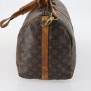 LOUIS VUITTON Monogram Keepall Bandouliere 50 Handtas M41416 LV Auth 142778-3