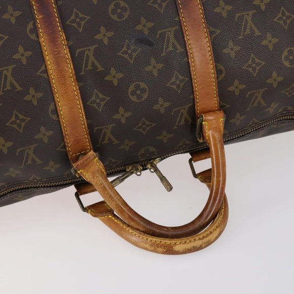 LOUIS VUITTON Monogram Keepall Bandouliere 50 Handtas M41416 LV Auth 142778