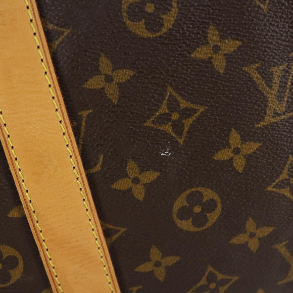 LOUIS VUITTON Monogram Keepall 55 Boston Bag M41424 LV Auth 142779