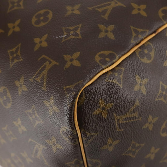 LOUIS VUITTON Monogram Keepall 55 Boston Bag M41424 LV Auth 142779