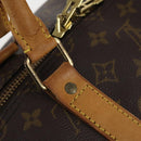 LOUIS VUITTON Monogram Keepall 55 Boston Bag M41424 LV Auth 142780-10