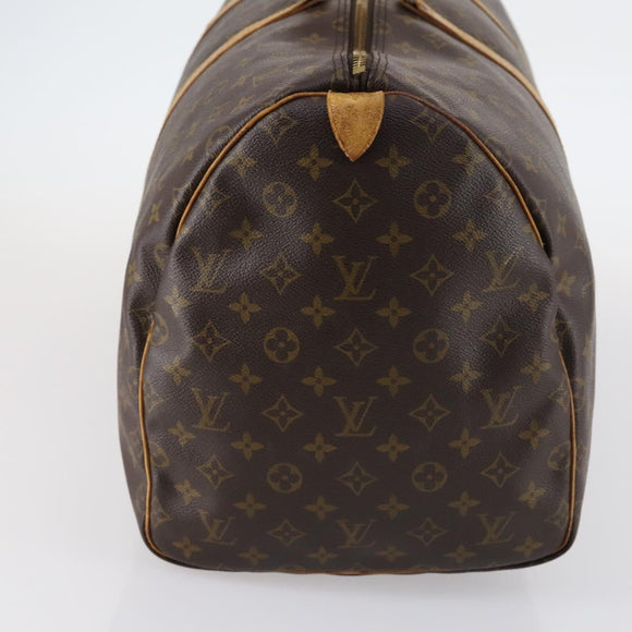 LOUIS VUITTON Monogram Keepall 55 Boston Bag M41424 LV Auth 142780