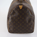 LOUIS VUITTON Monogram Keepall 55 Boston Bag M41424 LV Auth 142780-3