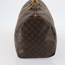 LOUIS VUITTON Monogram Keepall 55 Boston Bag M41424 LV Auth 142780-4