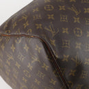 LOUIS VUITTON Monogram Keepall 55 Boston Bag M41424 LV Auth 142781-14