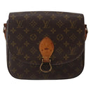 LOUIS VUITTON Monogram Saint Cloud GM Shoulder Bag M51242 LV Auth 142782-13
