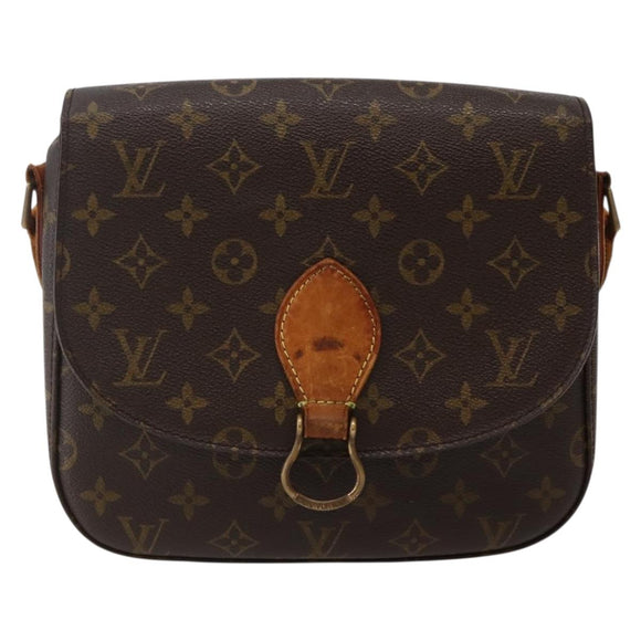 LOUIS VUITTON Monogram Saint Cloud GM Shoulder Bag M51242 LV Auth 142782