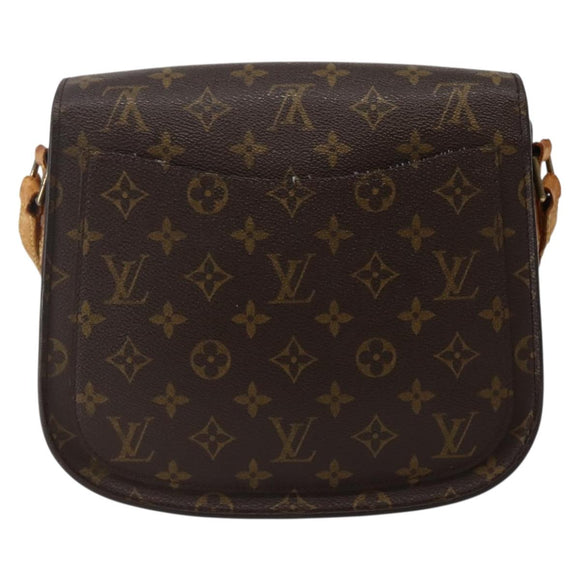 LOUIS VUITTON Monogram Saint Cloud GM Shoulder Bag M51242 LV Auth 142782