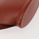 LOUIS VUITTON Epi Saint Jacques Hand Bag Brown M52263 LV Auth 142783-16