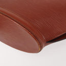 LOUIS VUITTON Epi Saint Jacques Hand Bag Brown M52263 LV Auth 142783-17