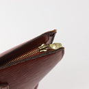 LOUIS VUITTON Epi Saint Jacques Hand Bag Brown M52263 LV Auth 142783-9