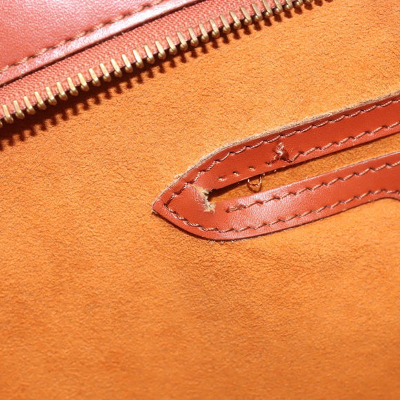 LOUIS VUITTON Epi Saint Jacques Hand Bag Brown M52263 LV Auth 142783