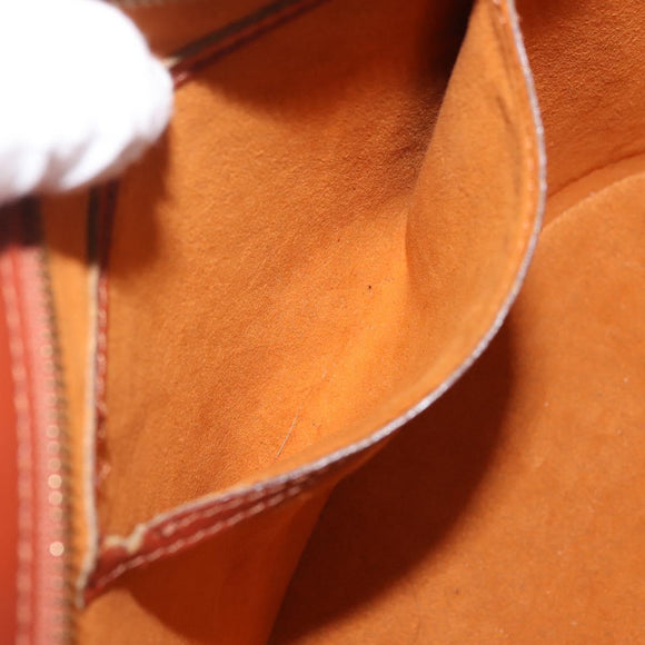 LOUIS VUITTON Epi Saint Jacques Hand Bag Brown M52263 LV Auth 142783