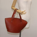 LOUIS VUITTON Epi Saint Jacques Hand Bag Brown M52263 LV Auth 142783-23