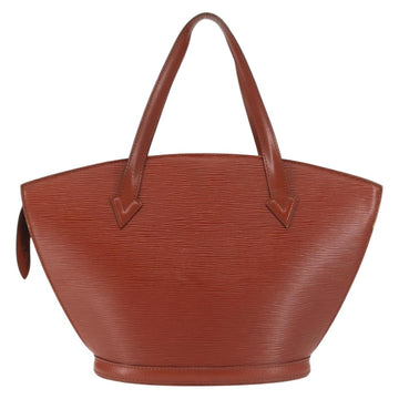 LOUIS VUITTON Epi Saint Jacques Hand Bag Brown M52263 LV Auth 142783 - 0