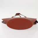 LOUIS VUITTON Epi Saint Jacques Hand Bag Brown M52263 LV Auth 142783-5