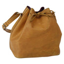 LOUIS VUITTON Epi Petit Noe Shoulder Bag Yellow M44109 LV Auth 142786-1