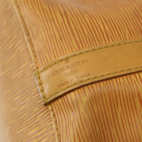 LOUIS VUITTON Epi Petit Noe Shoulder Bag Yellow M44109 LV Auth 142786