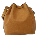 LOUIS VUITTON Epi Petit Noe Shoulder Bag Yellow M44109 LV Auth 142786-2