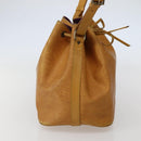 LOUIS VUITTON Epi Petit Noe Shoulder Bag Yellow M44109 LV Auth 142786-3