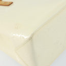 LOUIS VUITTON Monogram Vernis Reade PM Hand Bag Perle M91336 LV Auth 142788-15